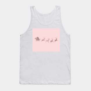 Rose gold - Santa through the night Tank Top